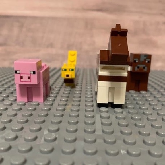 Minecraft Animals Lot of 4 Custom Minifigures - Picture 6 of 6